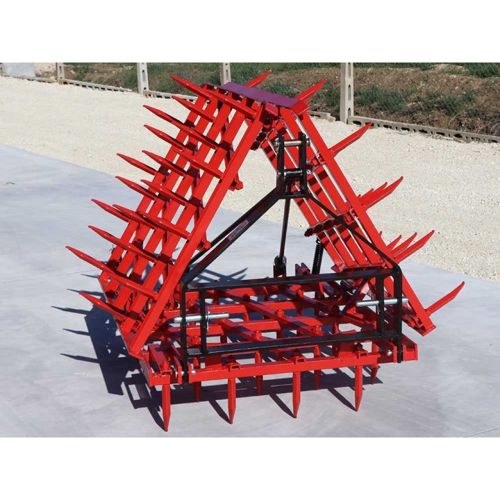 EPM60 traktoriäes, 60 hammasta, 300 cm, nostettava tai hinattava