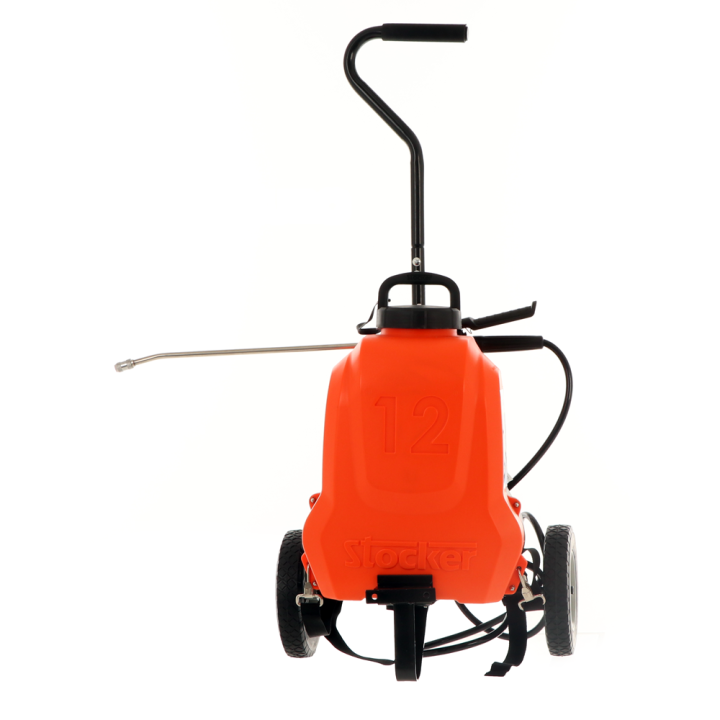Stocker 1239 akkukäyttöinen reppuruisku, 12 l, 12 V, selkä- ja kuljetustoiminto