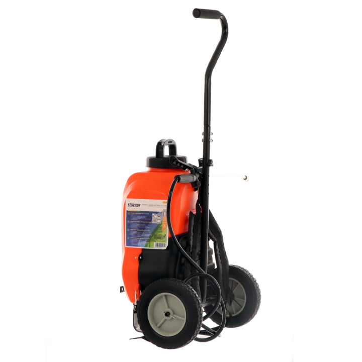 Stocker 1239 akkukäyttöinen reppuruisku, 12 l, 12 V, selkä- ja kuljetustoiminto