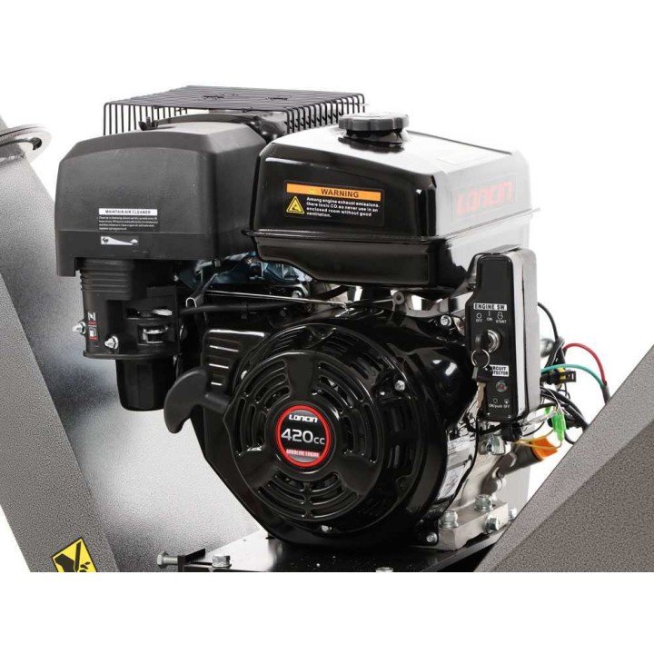 BlackStone BC 1500 LE -biocippuri, Loncin 15 HP, enintään 90 mm
