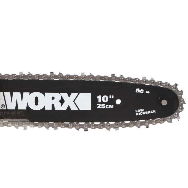 WORX WG322E.9 akkumoottorisaha, 20 V, 25 cm, ilman akkua ja laturia