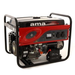 AMA QF6000E bensiinigeneraattori yksivaiheinen 6 kW 6 5 kW sähkökäynnistys AVR