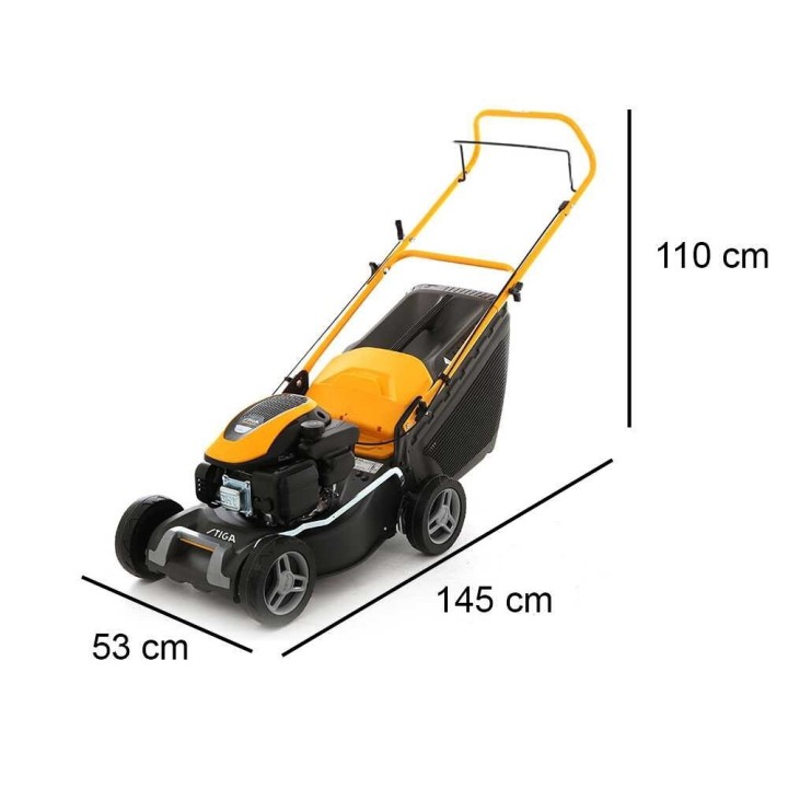 Stiga Collector 43 työnnettävä ruohonleikkuri, 123 cm³, 41 cm, keruusäiliö