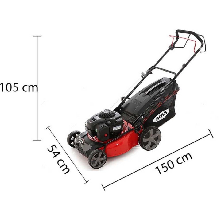 Ama TRX 461B itsevetävä ruohonleikkuri, Briggs & Stratton 450 E, 46 cm