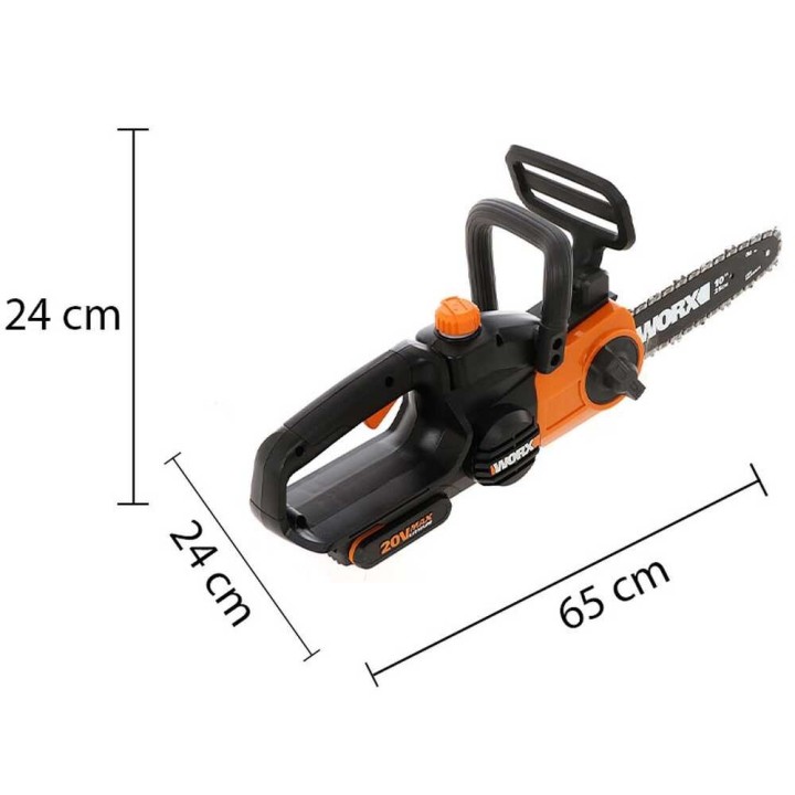 Worx WG322E.1 akkumoottorisaha, 20 V, 2 Ah, 25 cm