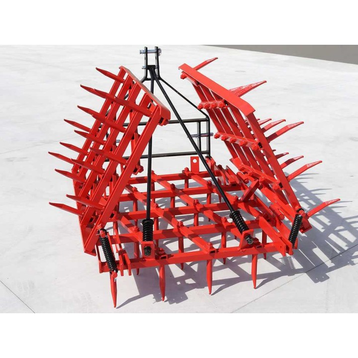 EPM50 keskisarjan hammaskarhi traktoriin, 50 hammasta, 250 cm