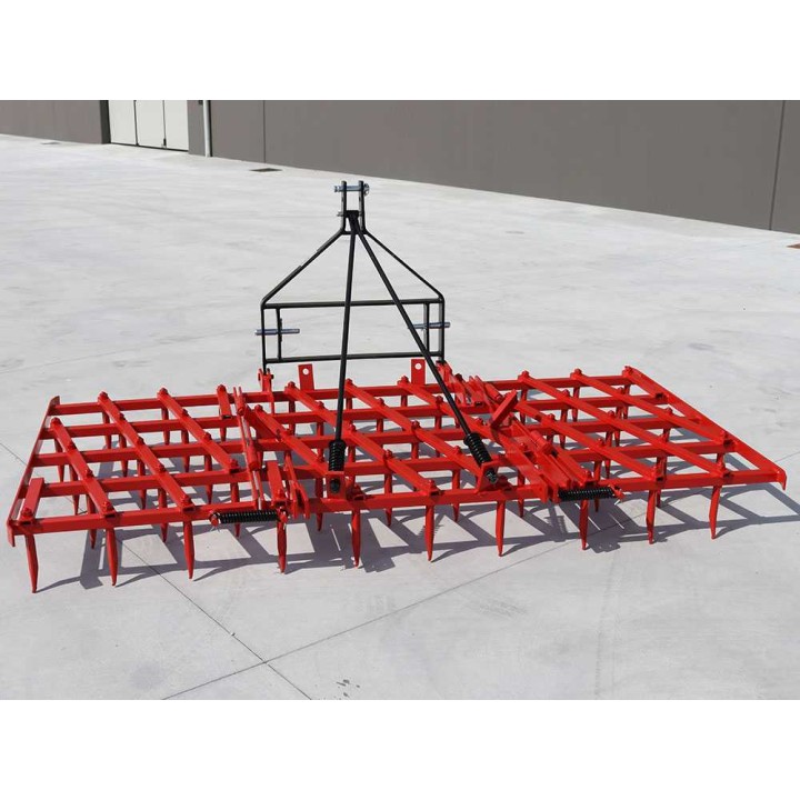 EPM50 keskisarjan hammaskarhi traktoriin, 50 hammasta, 250 cm