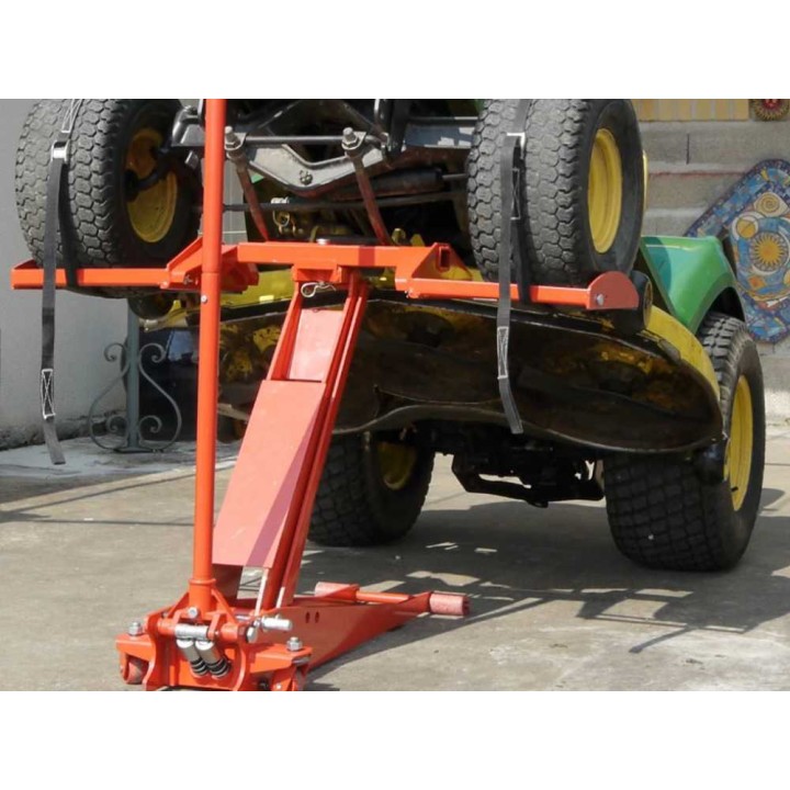 ClipLift Pro ruohonleikkuritraktorin nostin, 800 kg, nostokorkeus 80 cm