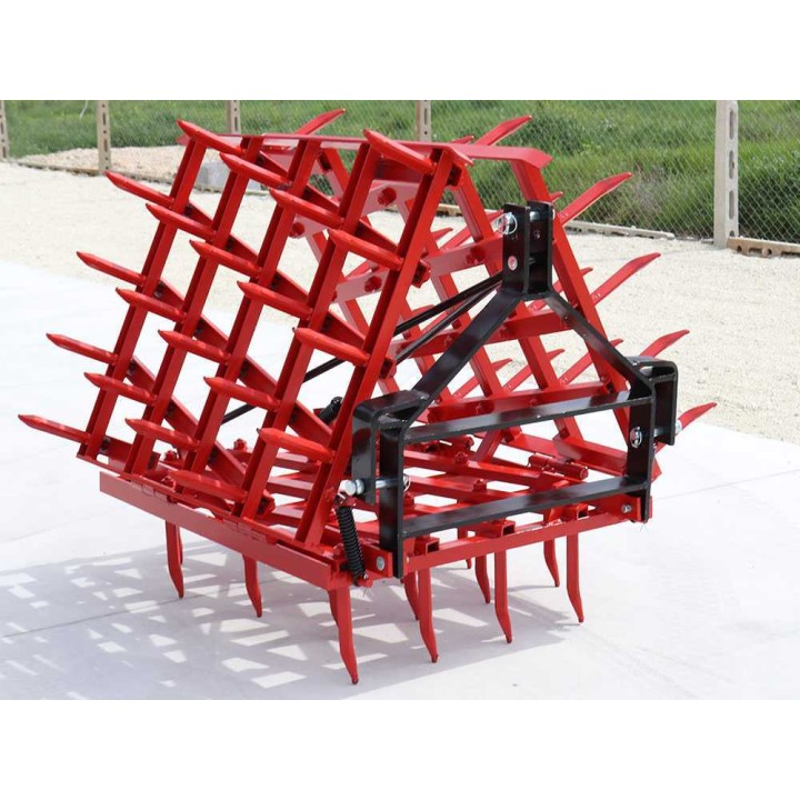 EPPR60 raskaan sarjan hammaskarhi traktoriin, 60 hammasta, 300 cm