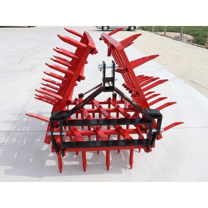 EPPR60 raskaan sarjan hammaskarhi traktoriin, 60 hammasta, 300 cm