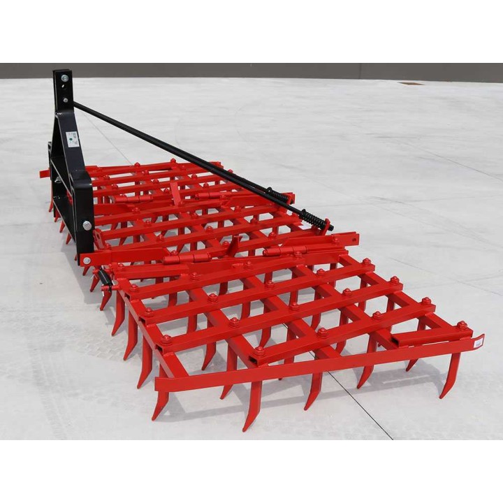 EPPR60 raskaan sarjan hammaskarhi traktoriin, 60 hammasta, 300 cm