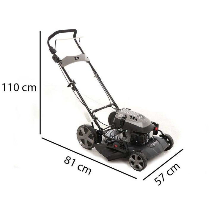 Blackstone M510 bensiinikäyttöinen bioleikkaava ruohonleikkuri, 139 cm³, 51 cm