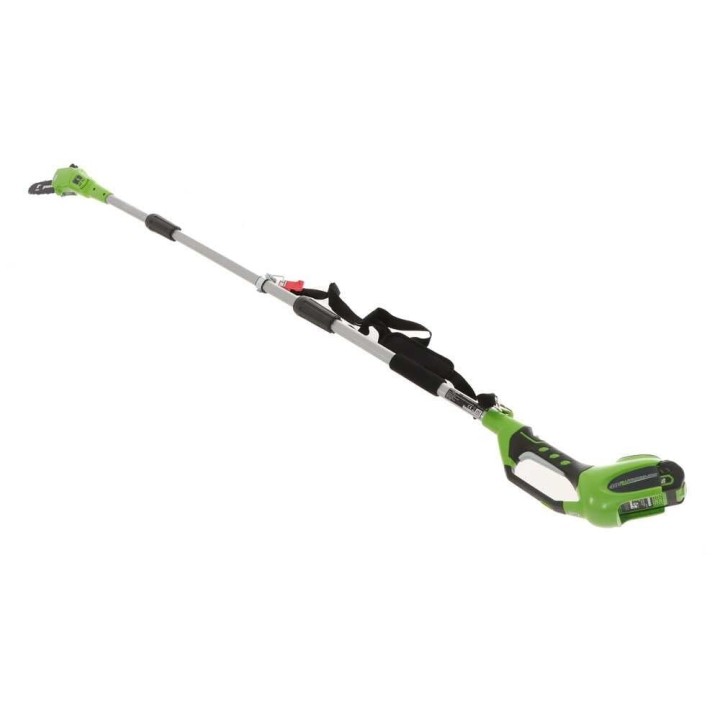 Greenworks G40P akkukäyttöinen pensasleikkuri ja oksasaha, 40 V, 2 Ah