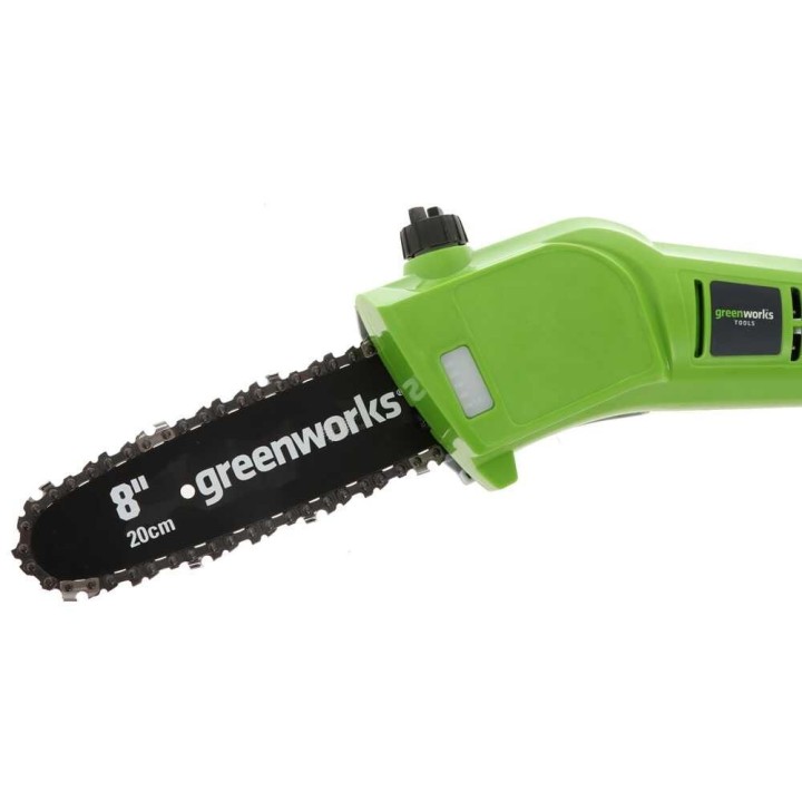 Greenworks G40P akkukäyttöinen pensasleikkuri ja oksasaha, 40 V, 2 Ah