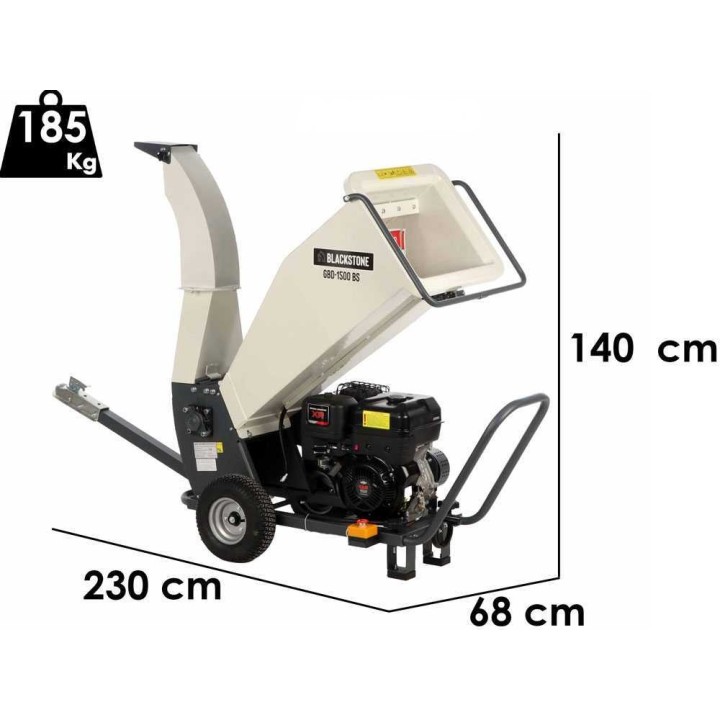 BlackStone GBD-1500 BS biotriturator, Briggs & Stratton XR 13.5, 15,5 HP