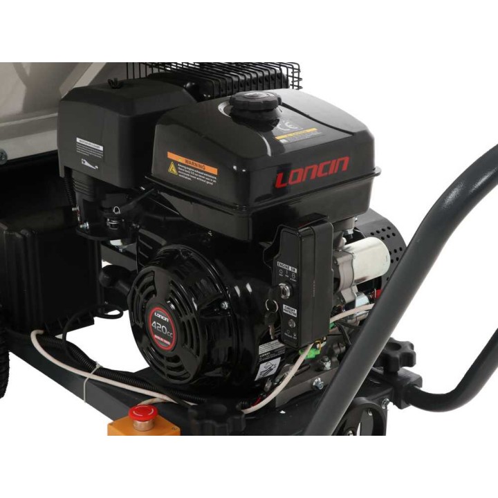 BlackStone GBD-1500 LE -biotritururi, Loncin 15 HP, 90 mm
