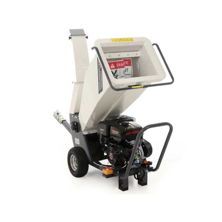 BlackStone GBD-1500 L -biokirjain, Loncin 15 HP, oksille enintään 90 mm