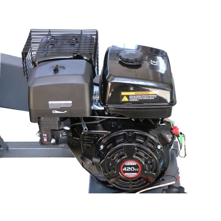 BlackStone GBD-1500 L -biokirjain, Loncin 15 HP, oksille enintään 90 mm