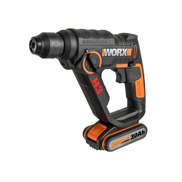 Worx WX390.9 3-in-1 akkutyökalu, 20 V, ilman akkua ja laturia