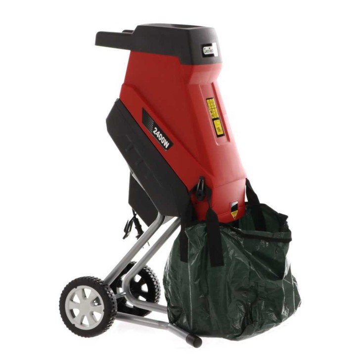 GeoTech ES 2450 BLADES sähköoksasilppuri, 2 400 W, 230 V, oksille 45 mm asti