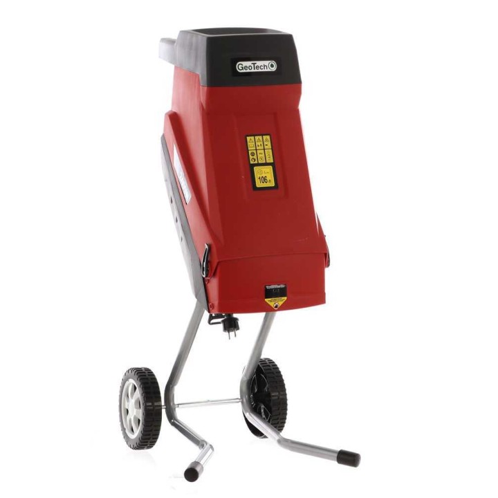 GeoTech ES 2450 BLADES sähköoksasilppuri, 2 400 W, 230 V, oksille 45 mm asti