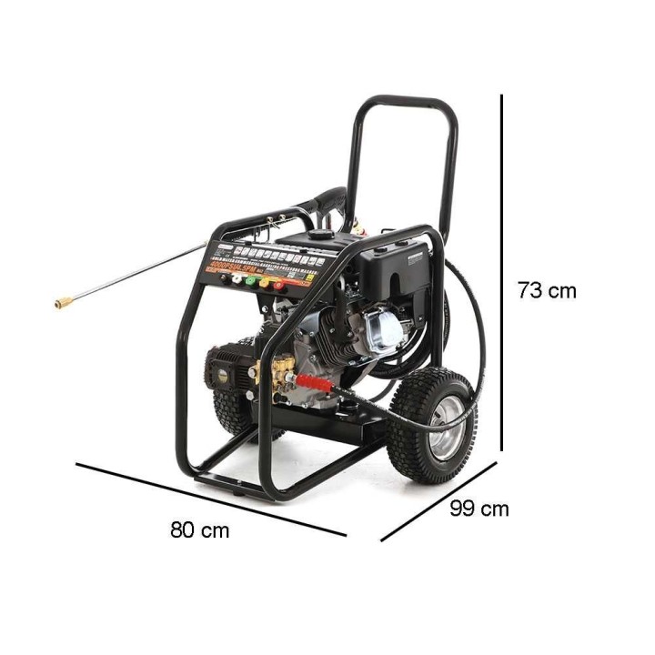 GeoTech Pro PWP 17/275 ZW bensiinikäyttöinen painepesuri, 275 bar, Loncin 420 cm³