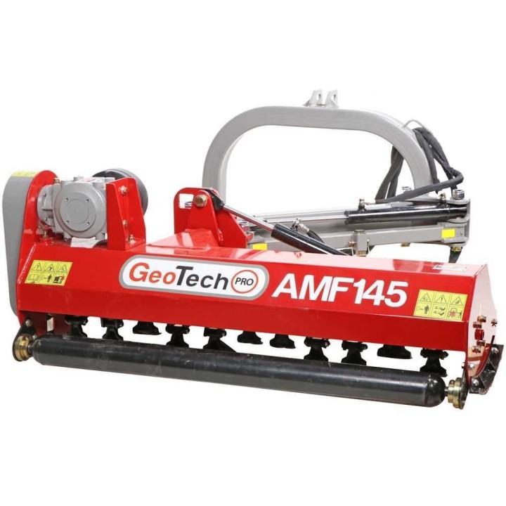 GeoTech Pro AMF145 sivusiirtomurskain traktoriin, 145 cm, 35–40 HP