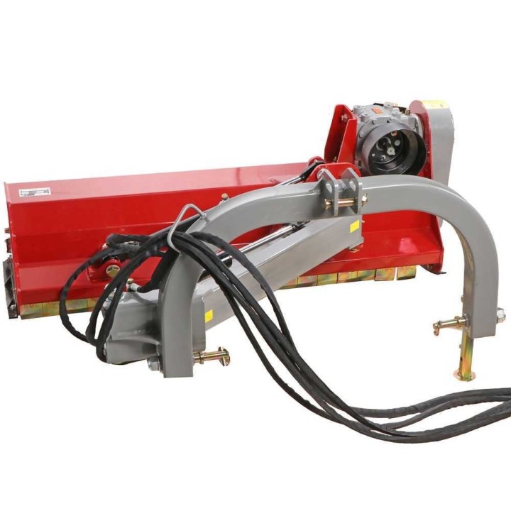 GeoTech Pro AMF125 hydraulinen reunaniittokone traktorille, 125 cm, 30–35 HP