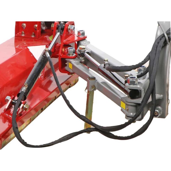 GeoTech Pro AMF125 hydraulinen reunaniittokone traktorille, 125 cm, 30–35 HP