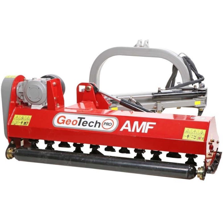 GeoTech Pro AMF165 sivuvarsikäyttöinen reunamurskain traktoriin, 165 cm, 40–45 HP