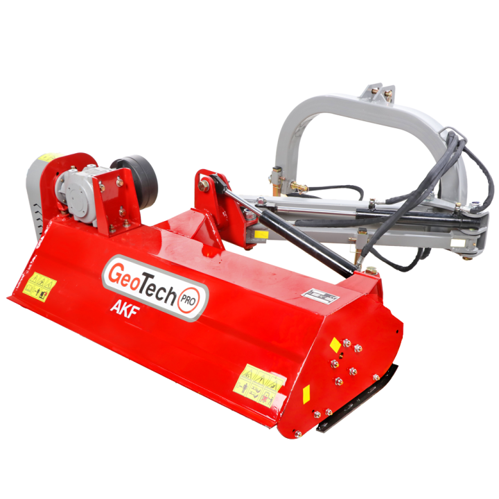 GeoTech Pro AKF 110 sivuvarsimurskain traktorille 110 cm hydraulinen siirto