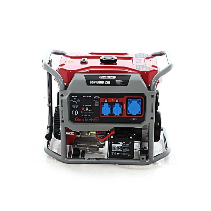 GeoTech Pro GGP 8000 ESA generaattori, 6 kW, 6,5 kW, 230 V, AVR
