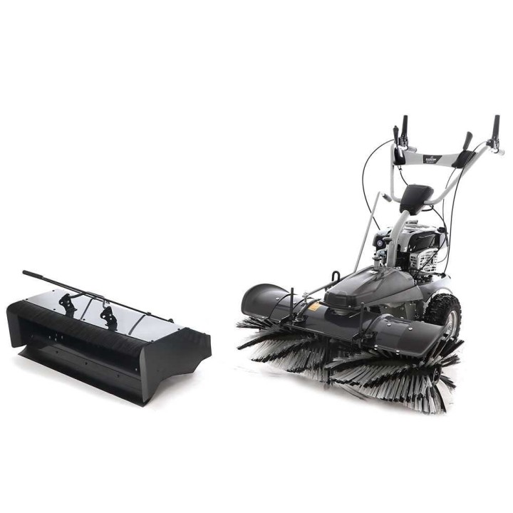 Blackstone GS100V-K vetävä polttomoottorikäyttöinen lakaisukone, 100 cm, keräyslaatikko