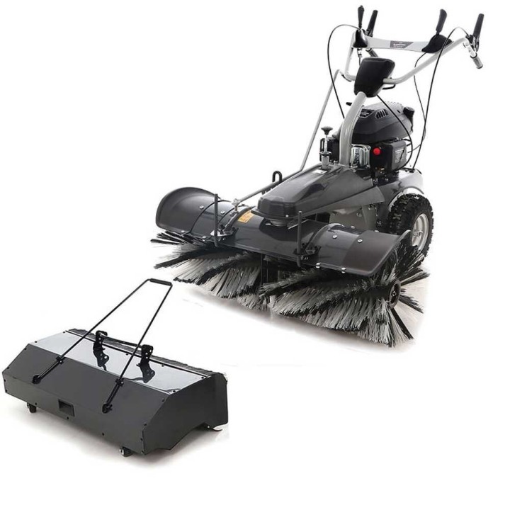 Blackstone GS100V C bensiinikäyttöinen lakaisukone 100 cm n harja keräyslaatikko