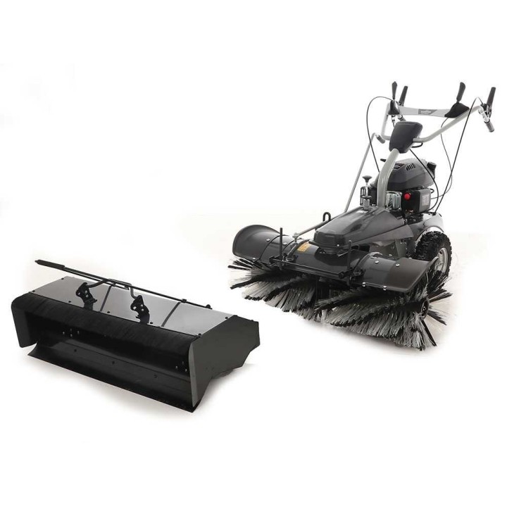 Blackstone GS100V-C bensiinikäyttöinen lakaisukone, 100 cm:n harja, keräyslaatikko