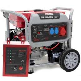 GeoTech Pro GGP 9500 3 ESA kolmivaihegeneraattori 7 5 kW AVR ATS