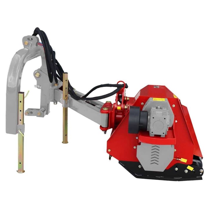 GeoTech Pro HAMF 160 reunamurskain traktorille, hydraulinen sivusiirto, 160 cm