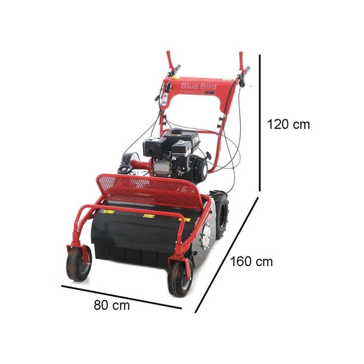 Blue Bird FM600 vasaramurskain, Loncin LC175F-2, 8,5 HP, 60 cm