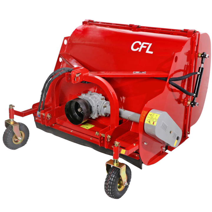 GeoTech Pro CFL160 traktorimurskain keruusäiliöllä 160 cm 35 40 HP