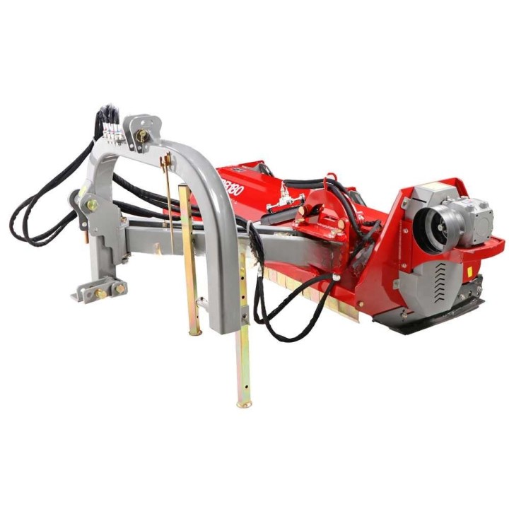 GeoTech Pro AMRB 200 reunamurskain traktoriin, 200 cm, hydraulinen sivusiirto