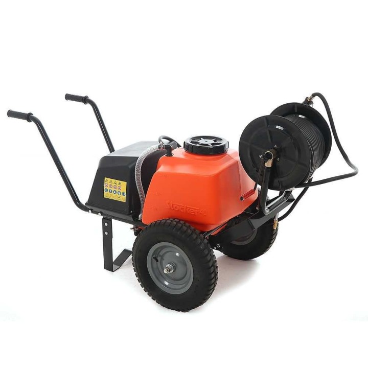 Stocker Art. 301 akkukäyttöinen ruiskupumppu kärryllä, 40 l, 12 V