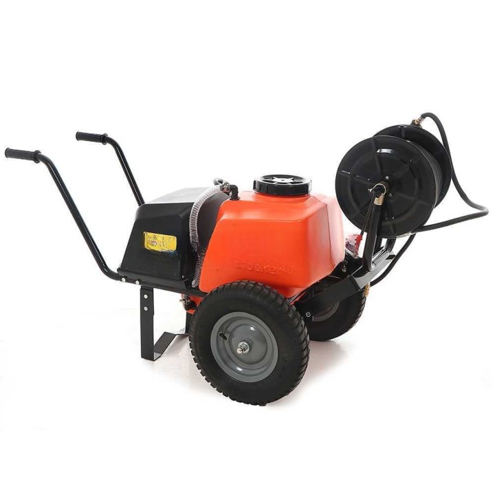 Stocker Art. 301 akkukäyttöinen ruiskupumppu kärryllä, 40 l, 12 V