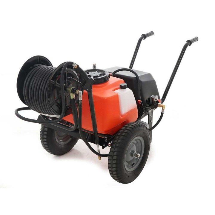 Stocker Art. 301 akkukäyttöinen ruiskupumppu kärryllä, 40 l, 12 V