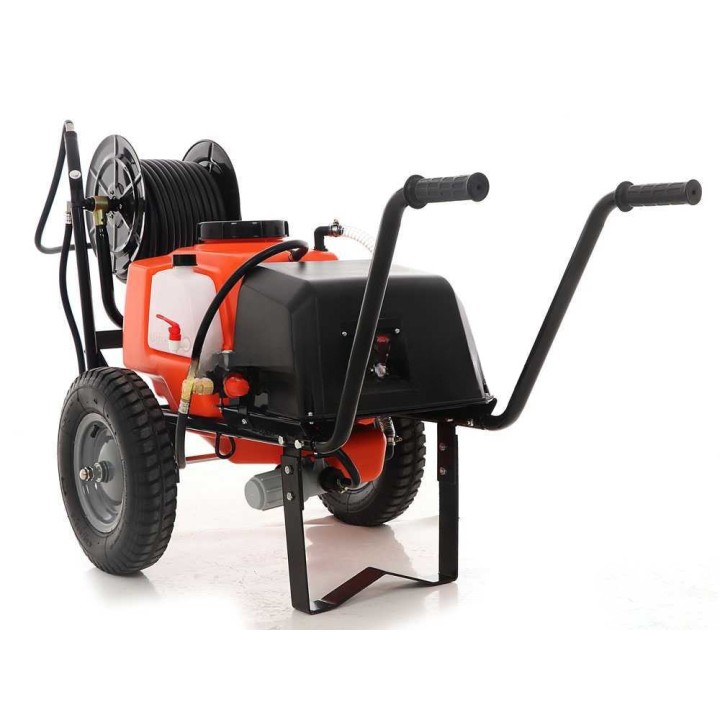 Stocker Art. 301 akkukäyttöinen ruiskupumppu kärryllä, 40 l, 12 V