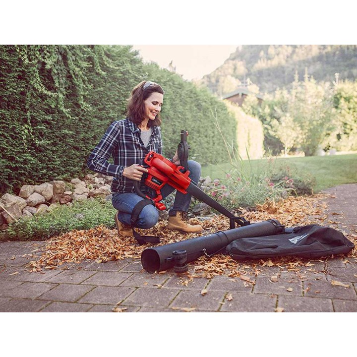 Einhell GC-EL 3000 E sähköinen puhallin ja lehti-imuri, 3 000 W, 230 V