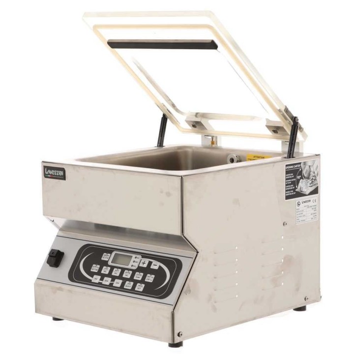 Euro 3200 TOP INOX kammiotyhjiöpakkauskone 400 W 30 cm