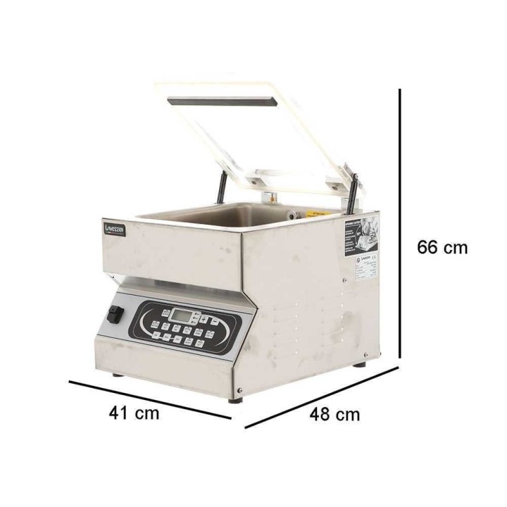 Euro 3200 TOP INOX kammiotyhjiöpakkauskone, 400 W, 30 cm