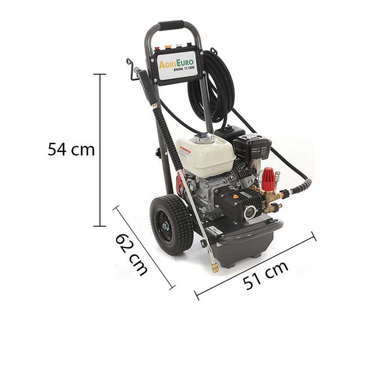 Honda BWDK 11/200 PRO -bensiinipainepesuri, 200 bar, 660 l/h, GX200