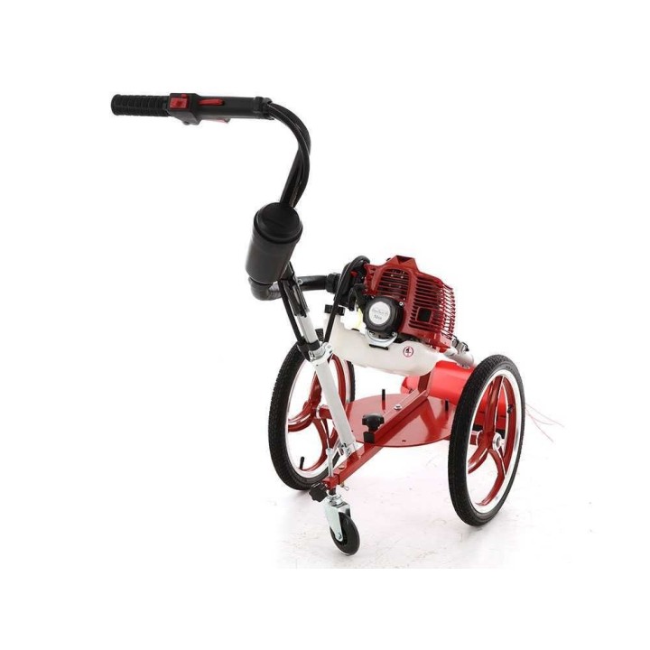 GeoTech HPBC 550 pyörällinen raivaussaha, 52 cm³, 2,0 HP, 30 cm