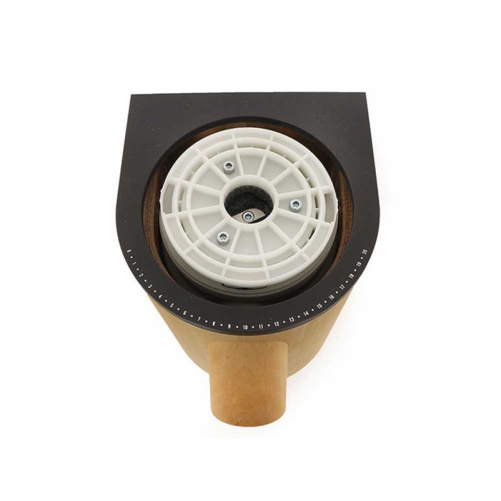 Mockmill Professional 200 viljamylly, 600 W, puu ja HI-MAC, 200 g/min